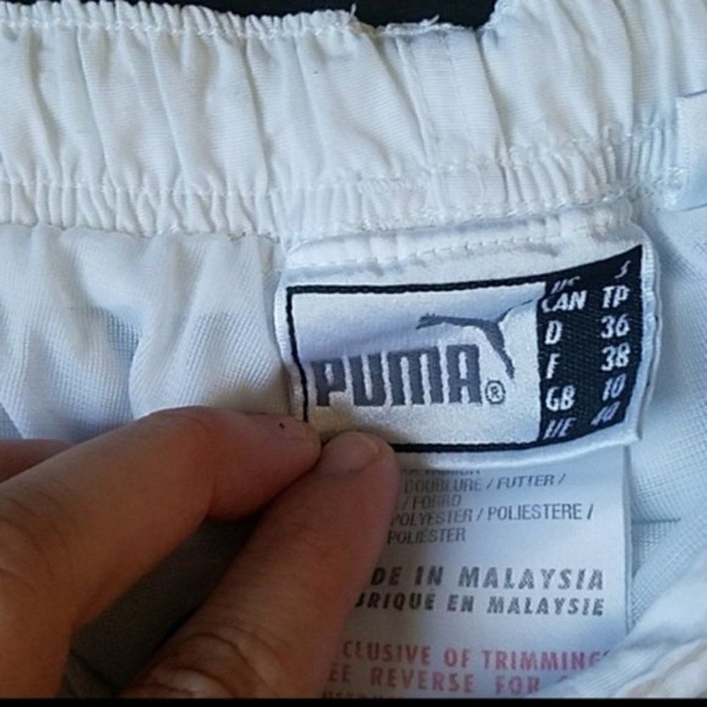 Puma white windbreaker capris - Picture 3 of 9